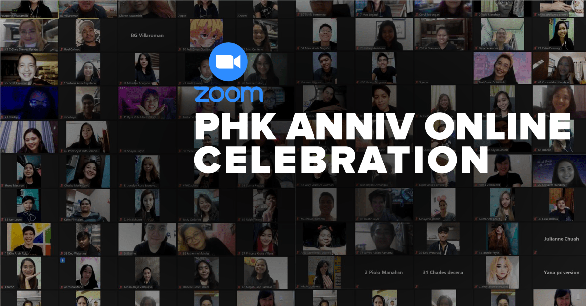 PHK Online Anniversary&nbsp;Celebration